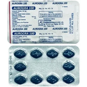 Aurogra 100mg Tablet