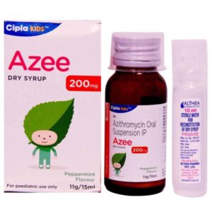 Azee Dry Sryup 200mg